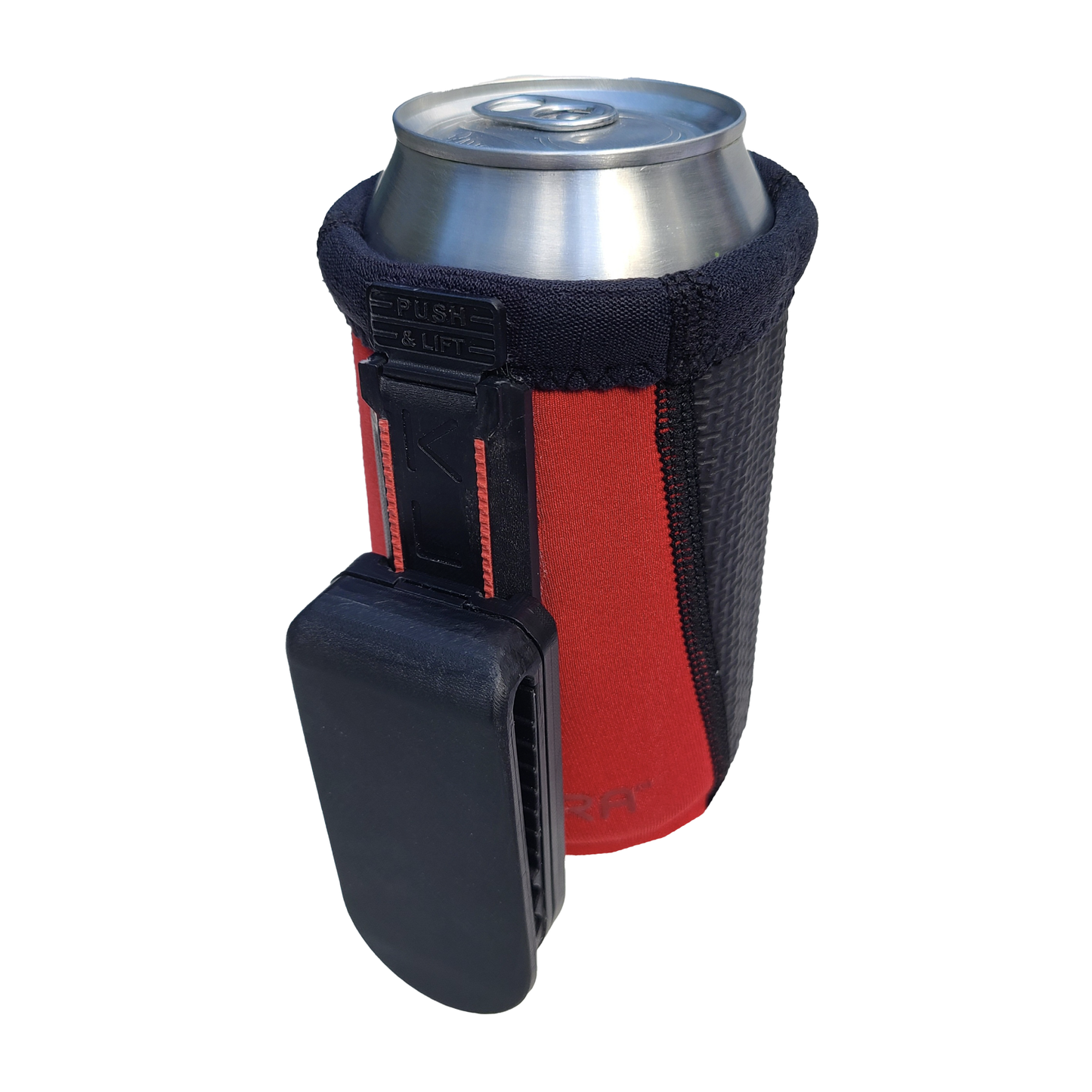 KLIX® Kooleyo® Flex Clip | Drink Holster 12oz, 16oz, 20oz Insulated Can Cooler