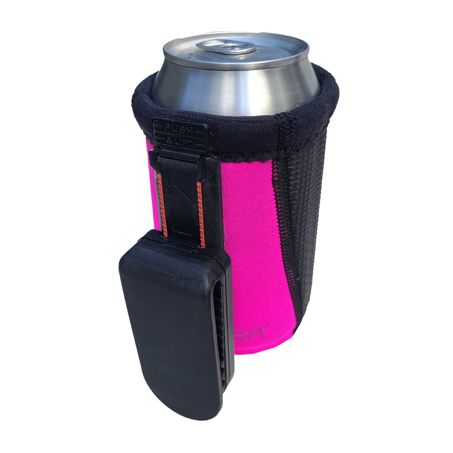 KLIX® Kooleyo® Flex Clip | Drink Holster 12oz, 16oz, 20oz Insulated Can Cooler